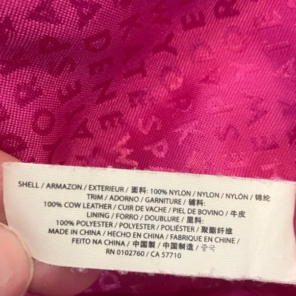 Kate Spade Kennedy Park Sophie Black Nylon Tote with Tan Handles- EUC - Picture 9 of 9